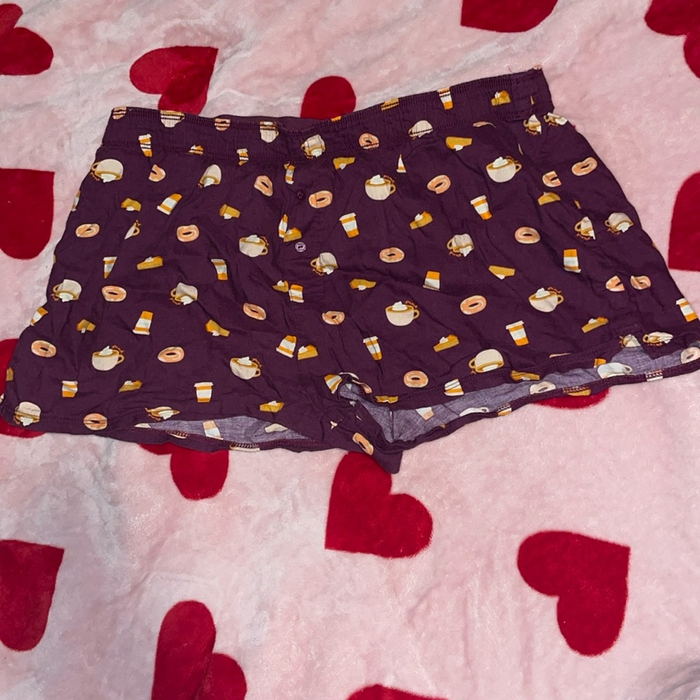 🧡PINK pj shorts